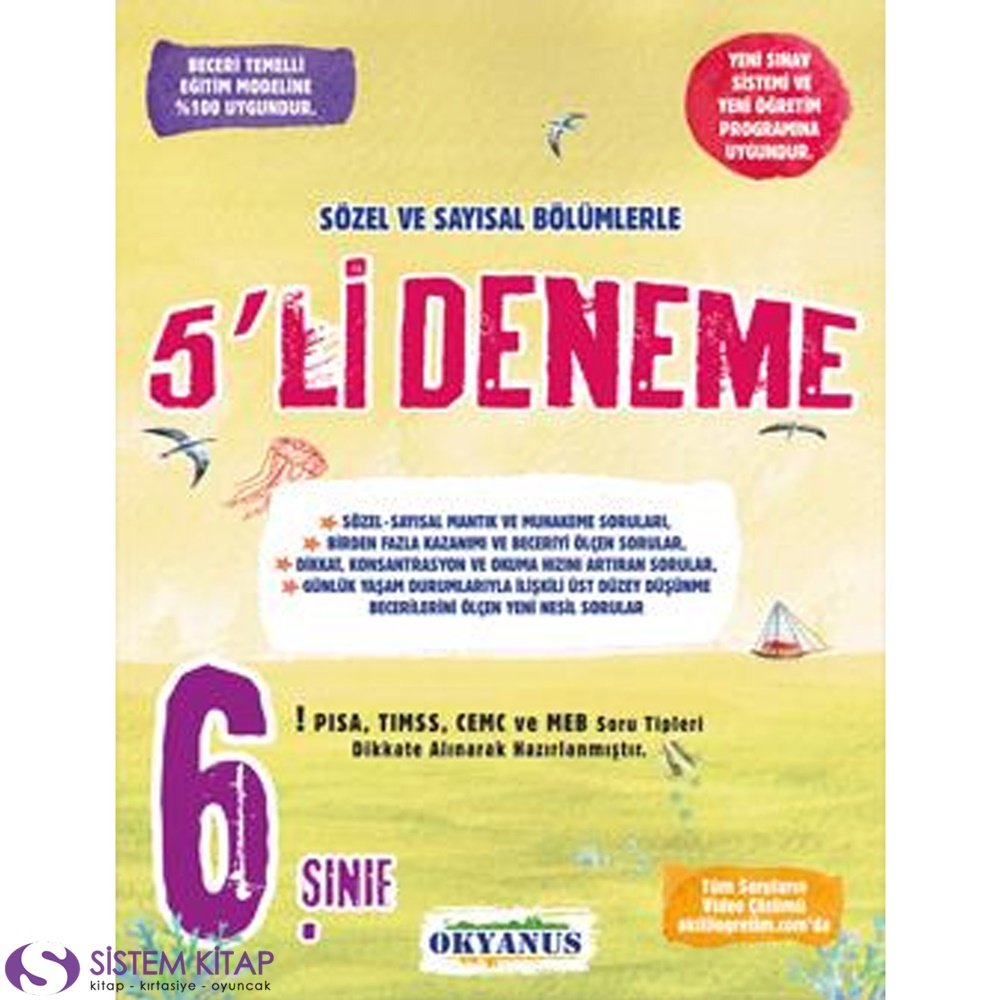 Palme 6 Sinif 10 Deneme Sinavi