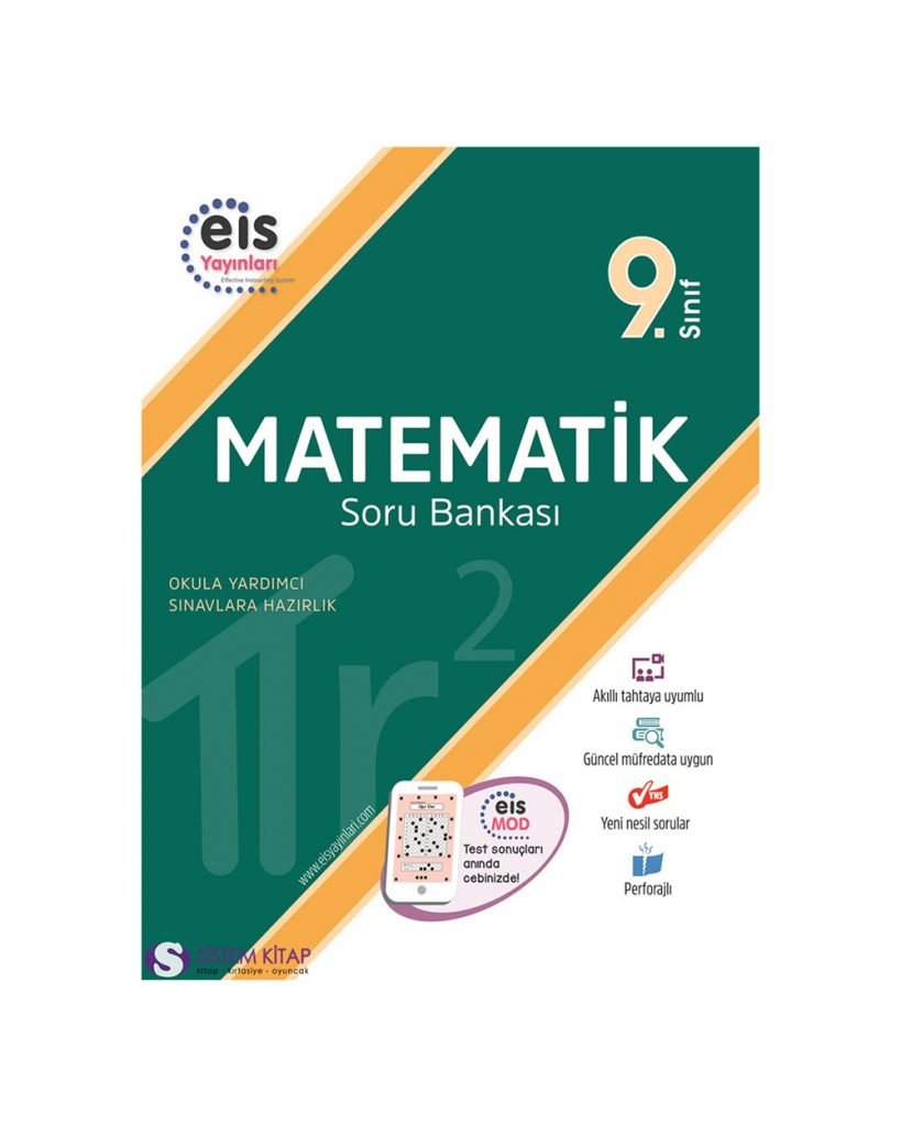 EİS YAYINLARI - 9. SINIF MATEMATİK SORU BANKASI - Sistem Kitap